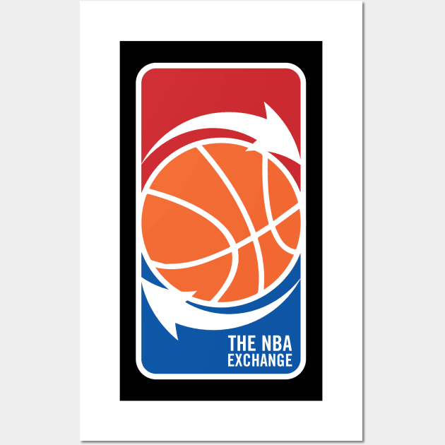 The NBA Exchange Wall Art by Backpack Broadcasting Content Store